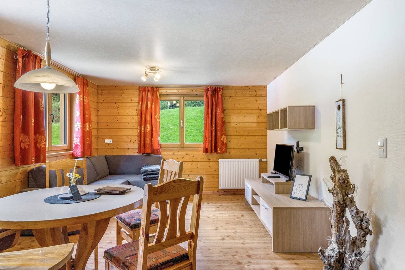 Wohnzimmer der Ferienwohnung